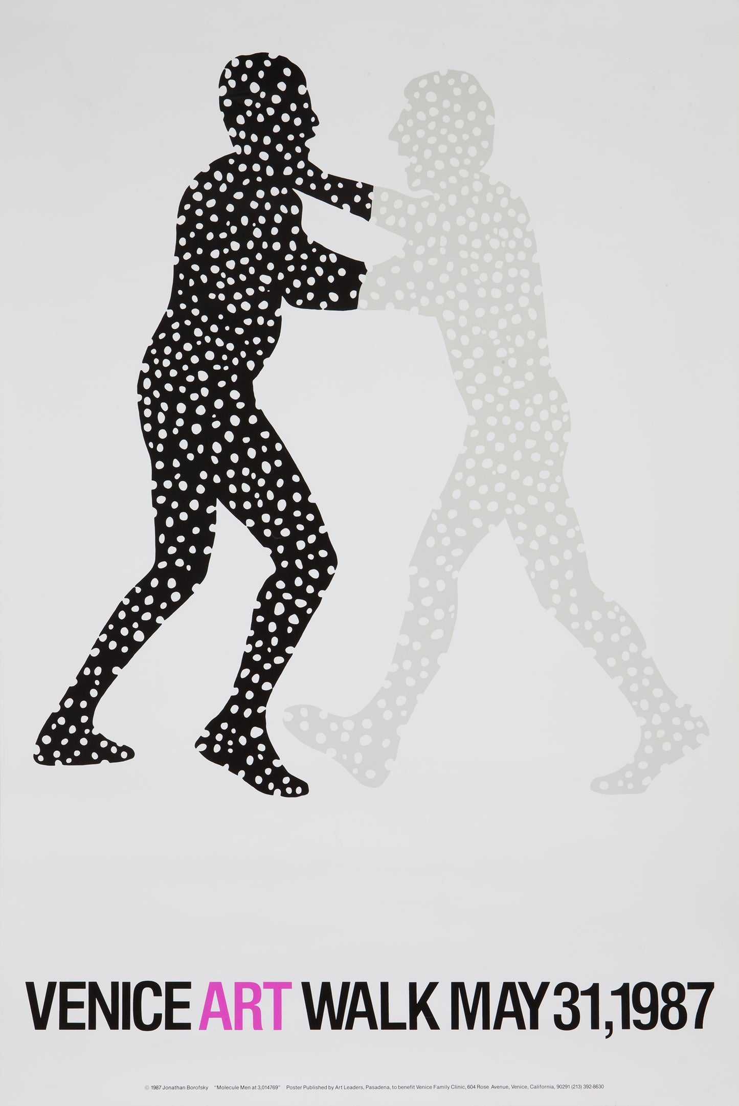 Jonathan Borofsky, Venice Family Clinic Art Walk, 1987