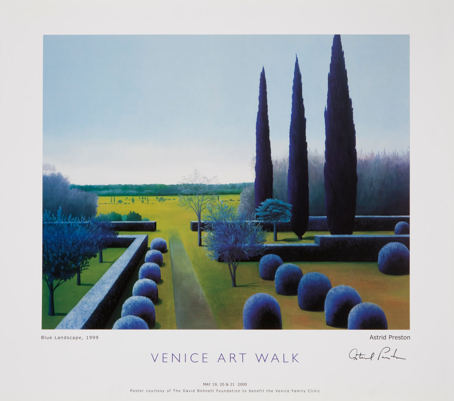 Astrid Preston, Venice Family Clinic Art Walk + Auction, 2000