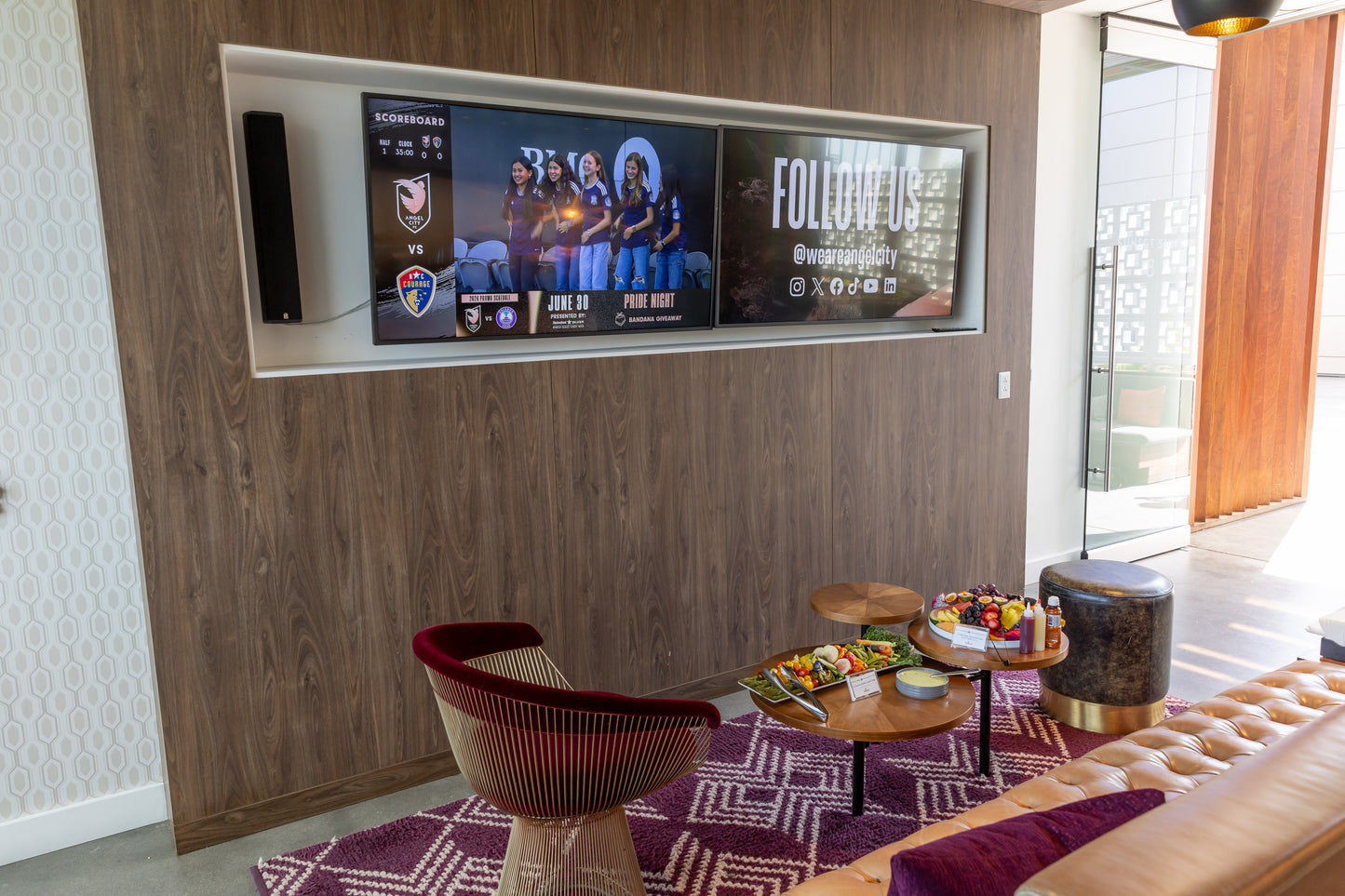 Angel City Football Club Sunset Suite Experience