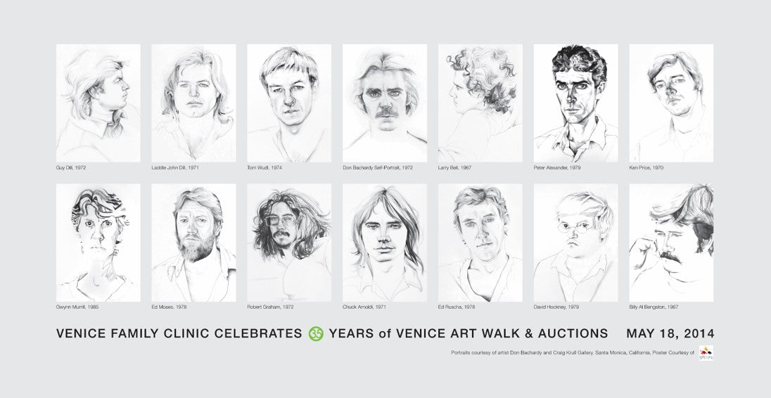Don Bachardy, Venice Family Clinic Art Walk + Auction, 2014