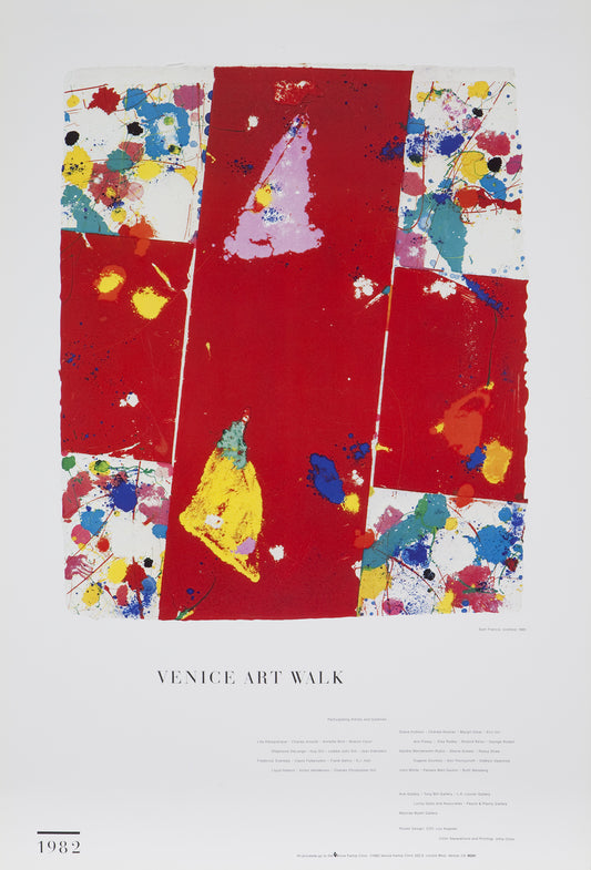 Sam Francis, Venice Family Clinic Art Walk + Auction, 1982