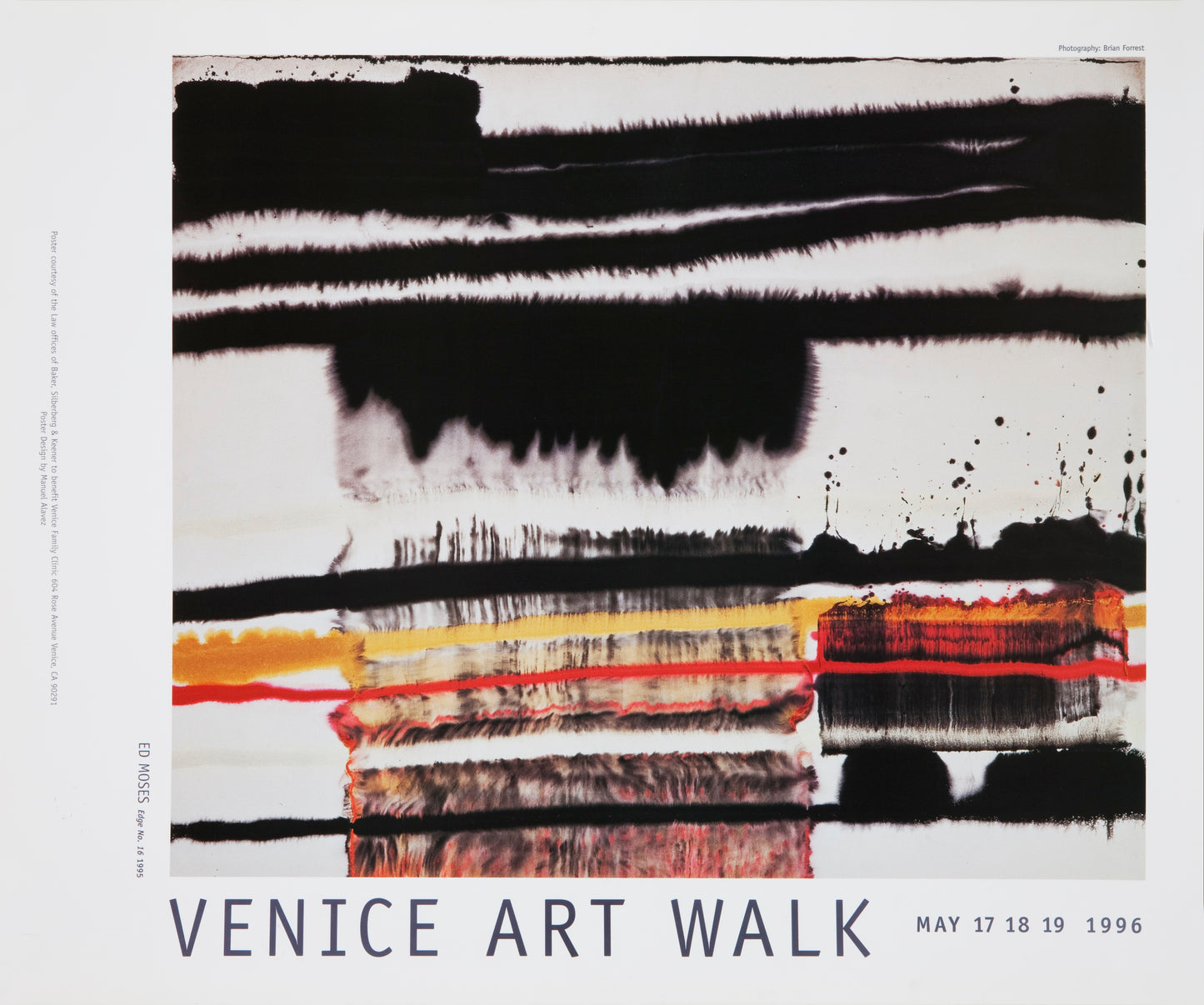 Ed Moses, Venice Family Clinic Art Walk + Auction, 1996