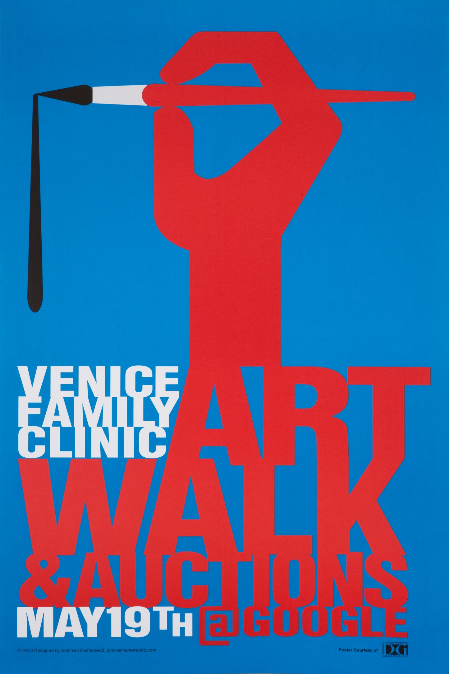 John Van Hamersveld, Venice Family Clinic Art Walk + Auction, 2013