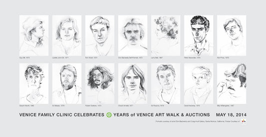 Don Bachardy, Venice Family Clinic Art Walk + Auction, 2014