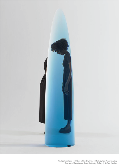 Fred Eversley, Untitled (Cylinder Lens), 2023