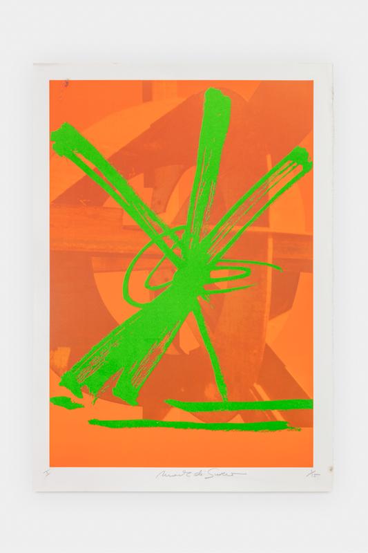 Mark di Suvero, Future Shadow B (Orange), 2001