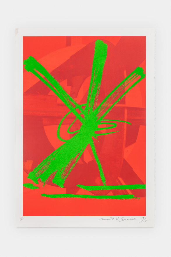 Mark di Suvero, Future Shadow A (Red), 2001